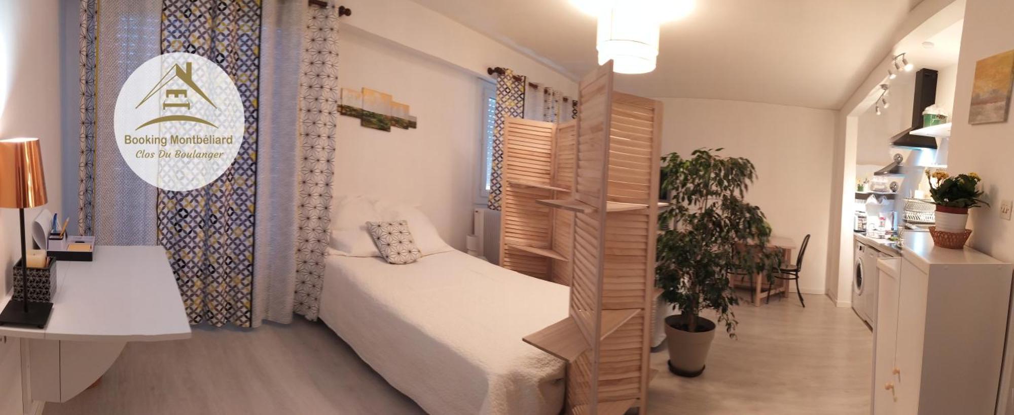 Grand Studio, Super Equipe, 2 Pas Du Centre-Ville "Clos-Du-Boulanger" - Parking Prive Montbéliard Εξωτερικό φωτογραφία